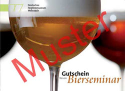 Gutschein Bierseminare Gutschein Bierseminare