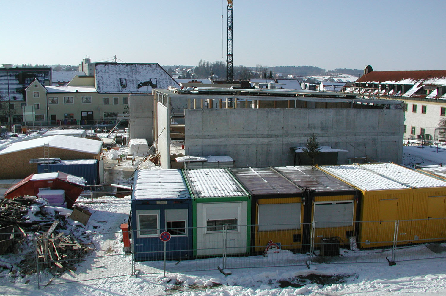 Construction site january 2003