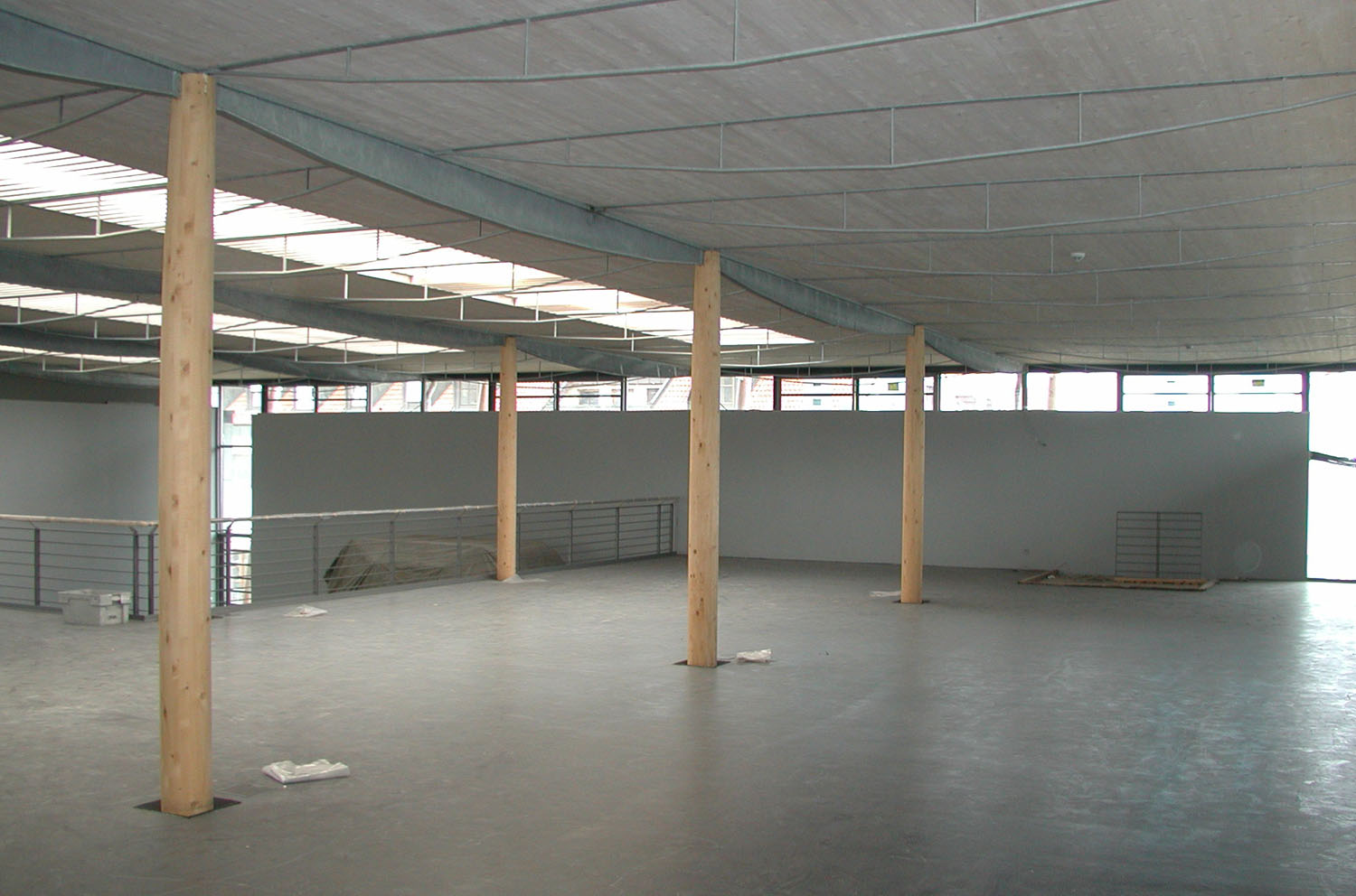 Interior before setup 2004