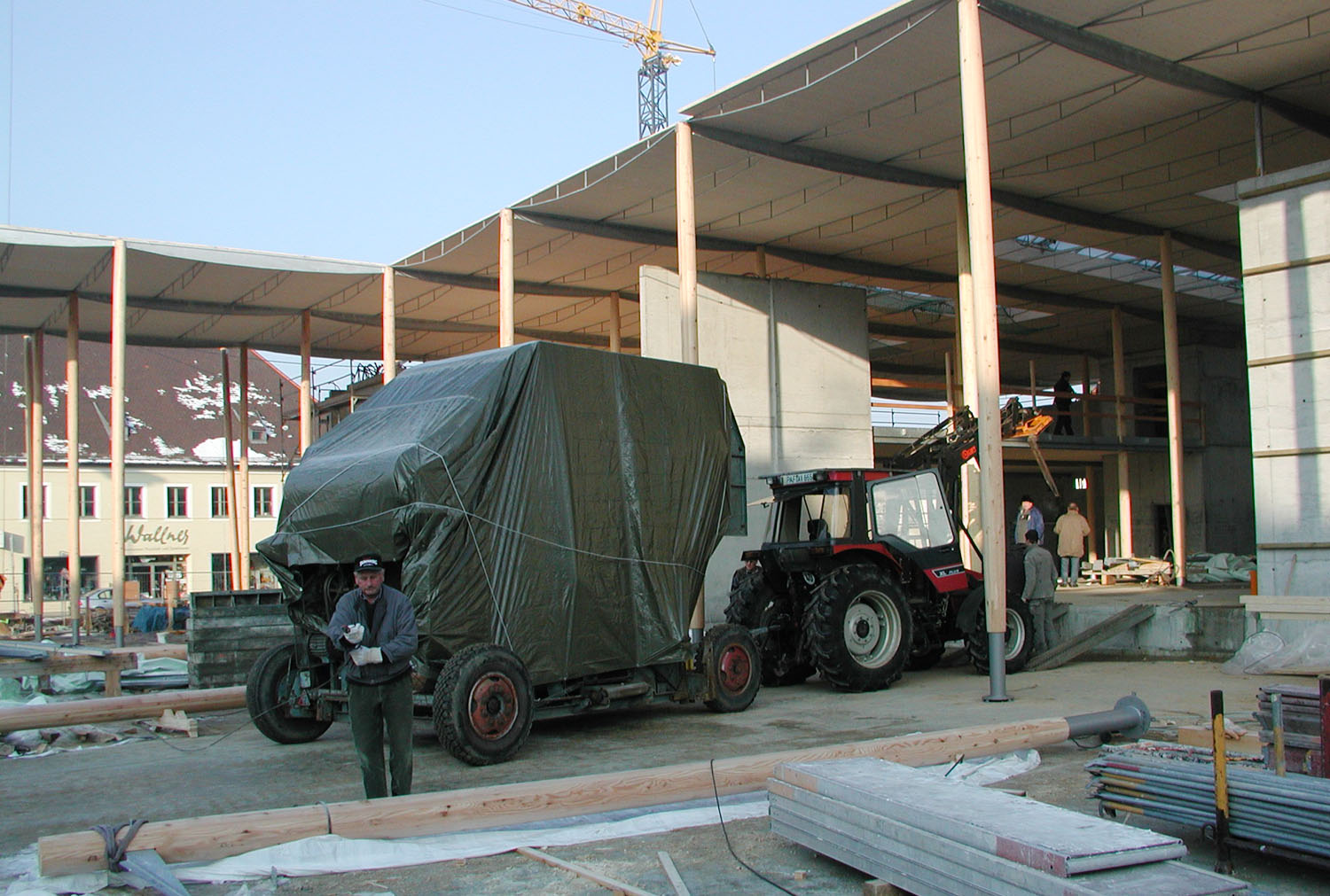 Hop-picking machine comes to the museum