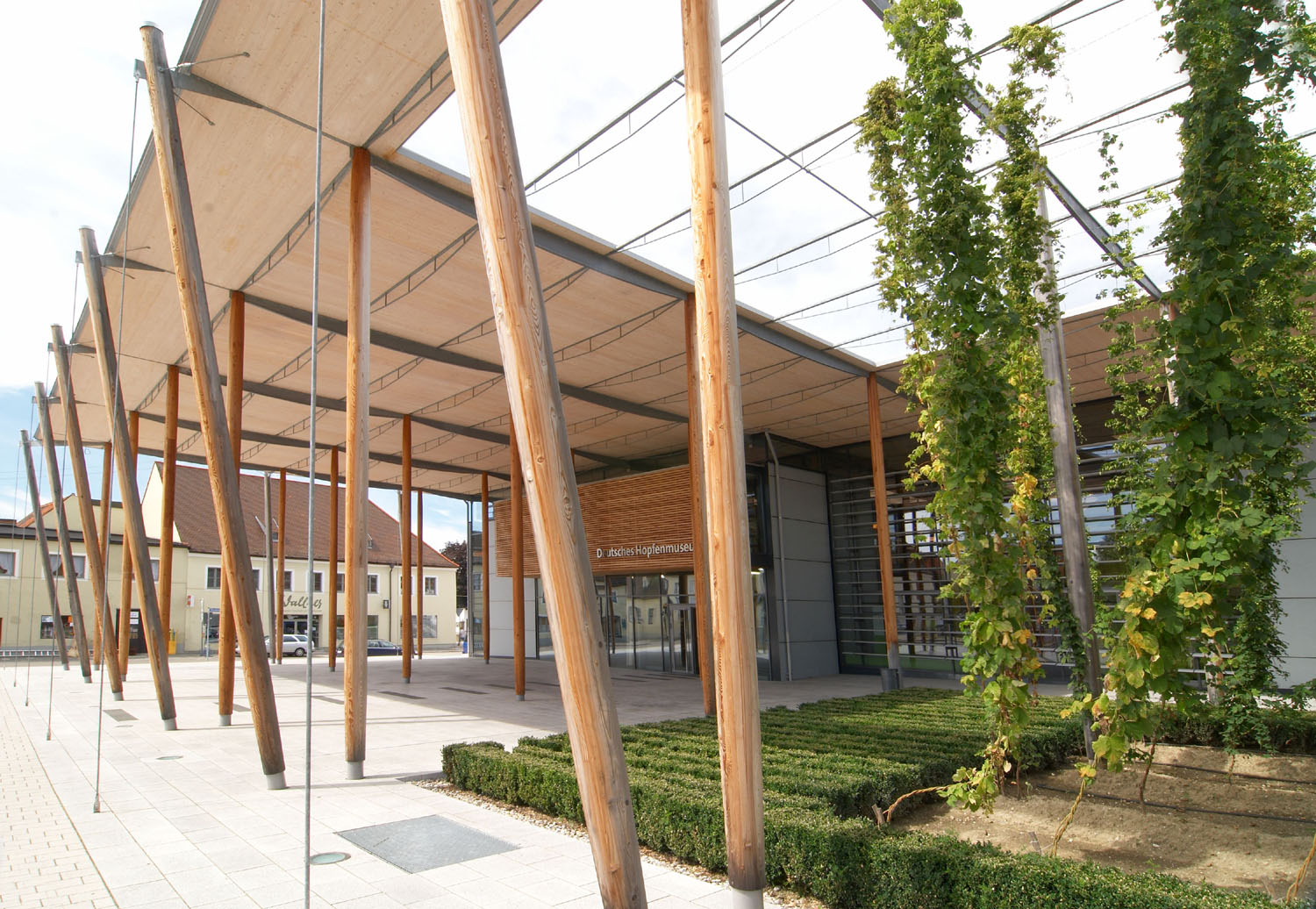 Entrance area of the museum